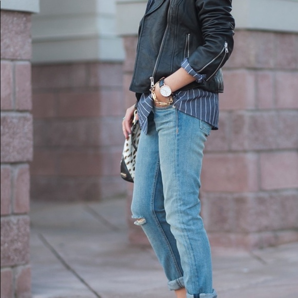 Zara t r f Outerwear Biker Jacket - Picture 4 of 9
